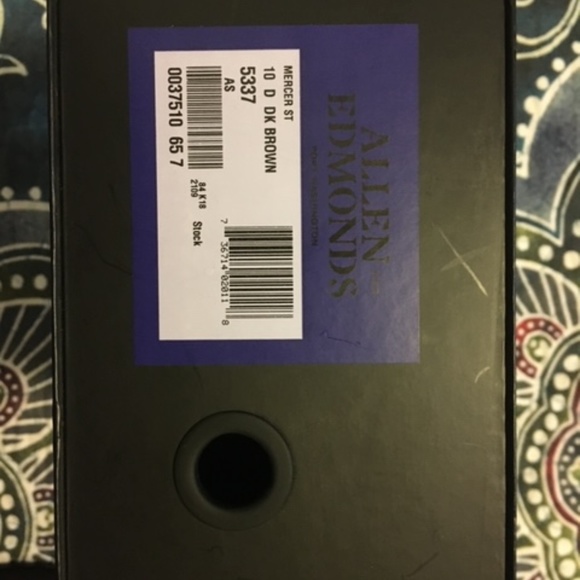 Allen Edmond\'s - Mercer Street (Worn only 3 times) main image 6